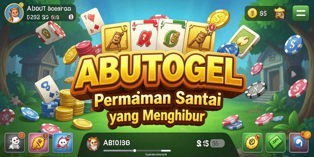 Tampilan gameplay ABUTOGEL yang seru dan interaktif.