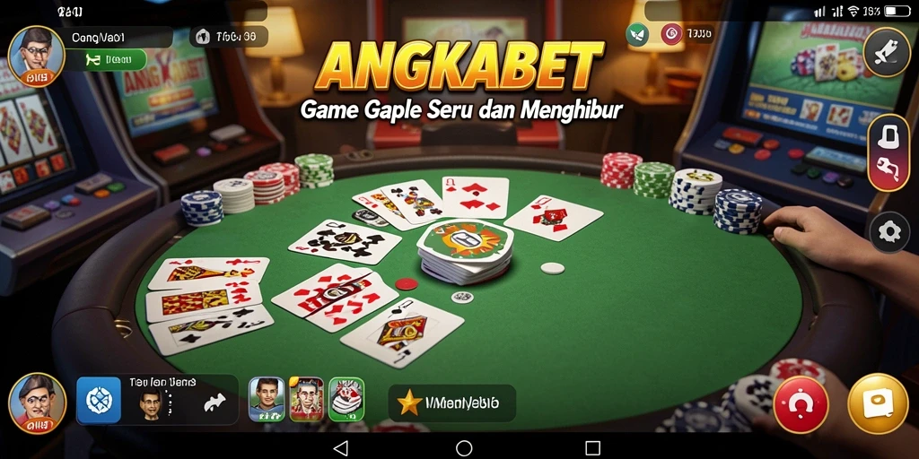 Screenshot permainan Gaple yang penuh aksi dan keseruan.
