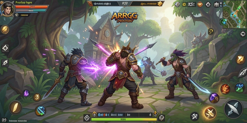 Gameplay seru di dunia fantasi ARPG yang menantang.