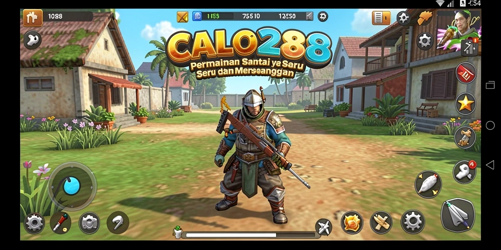 Tampilan gameplay CALO288 yang seru dan penuh warna.