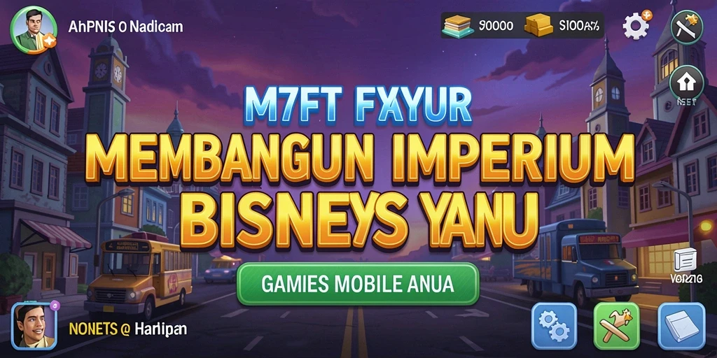 Gameplay Tycoon yang seru dan menantang di F7F7.