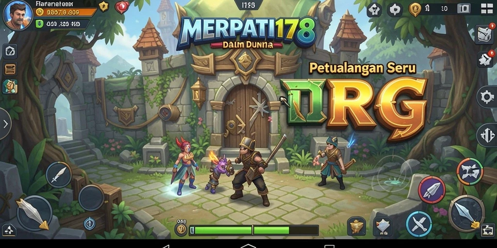 Tampilan gameplay seru dari MERPATI178 yang penuh dengan aksi RPG.