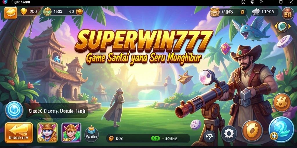 Screenshot gameplay SUPERWIN777 yang menampilkan tantangan seru.