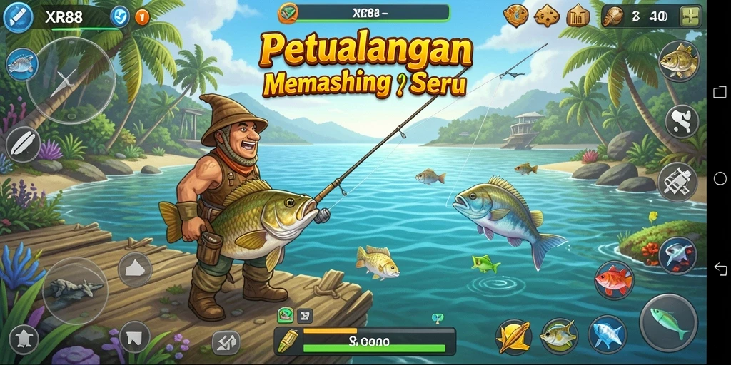 Tangkapan ikan yang memukau dalam gameplay XR88.